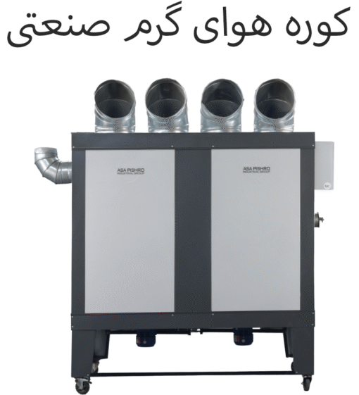 کوره هوای گرم صنعتی